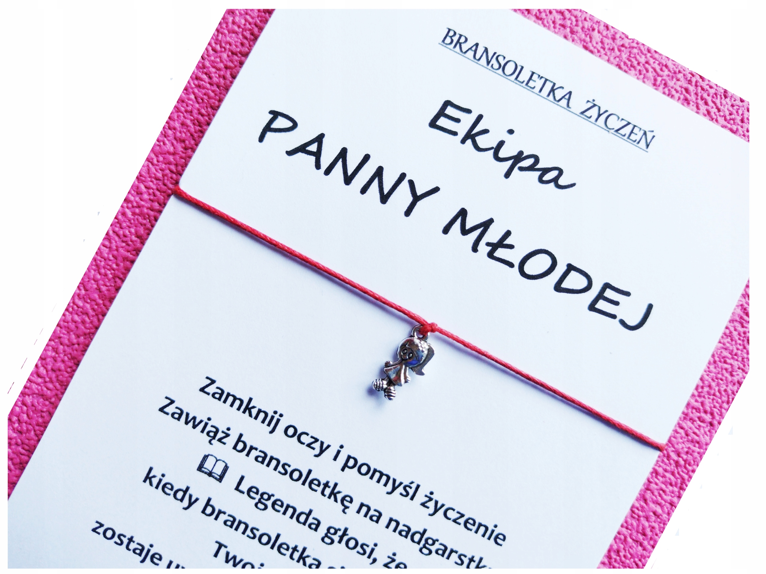 

Bransoletka Życzeń Wieczór Panieński Ekipa 098