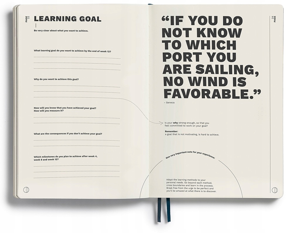 Notatnik LEUCHTTURM1917 Notes Learning Journal B5 Rodzaj notes