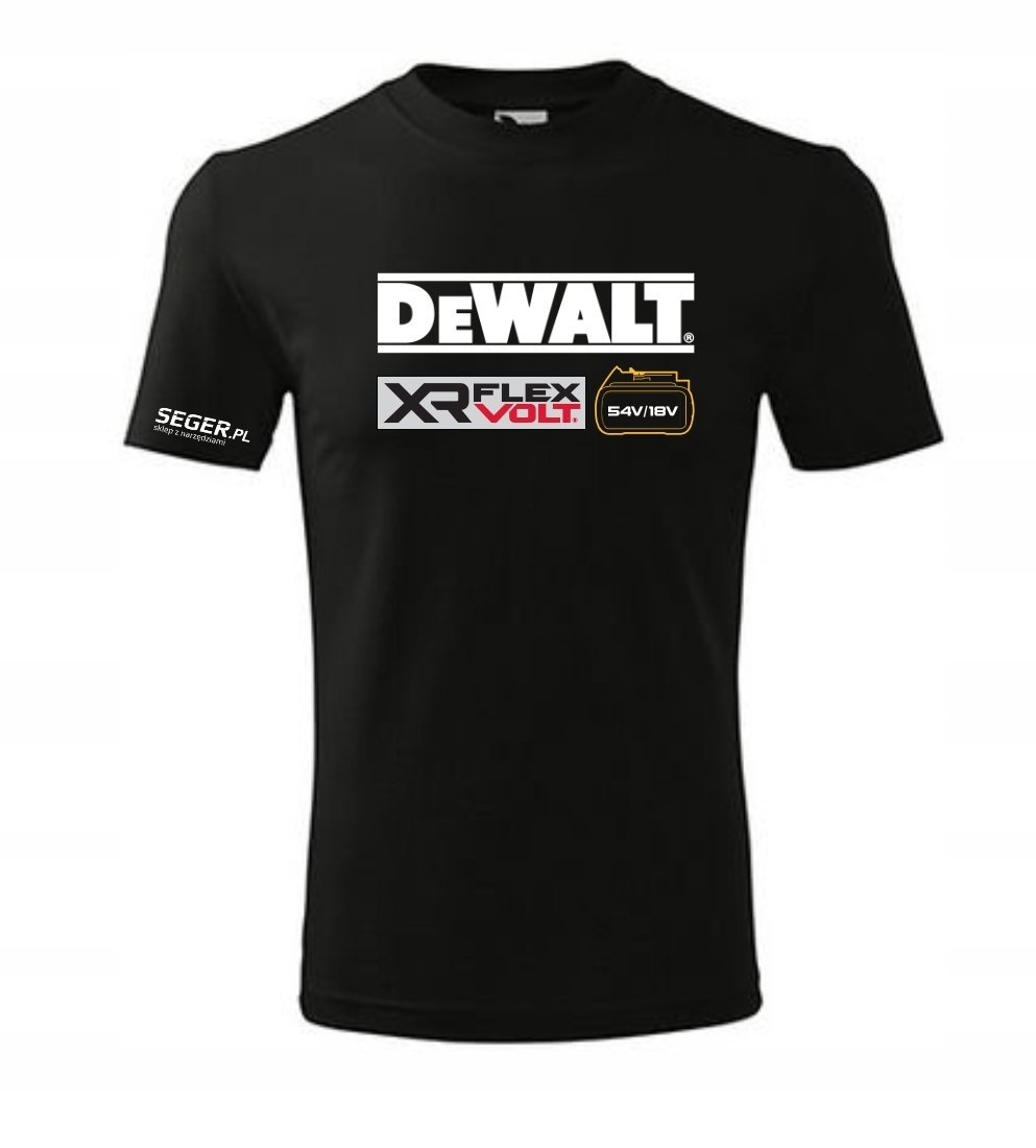 

Koszulka T-shirt DeWALT Czarna M, L, XL, XXL