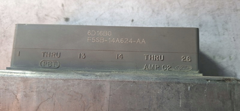 Computer DES MOTORS FORD FIESTA 96FB12A650LA