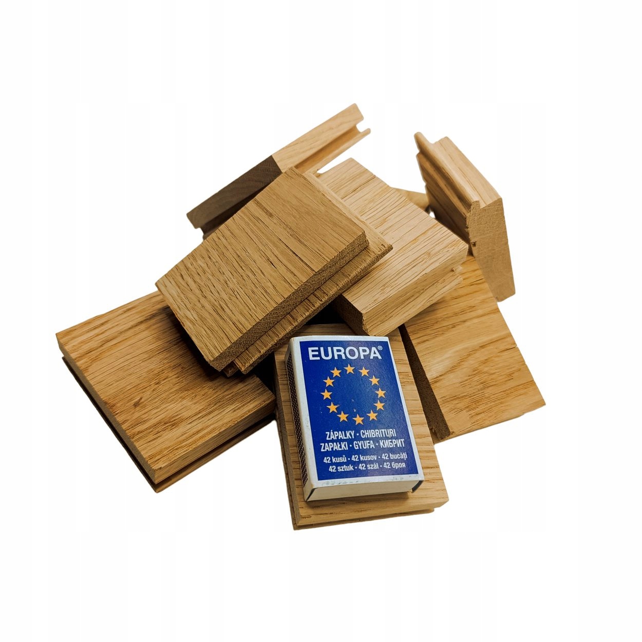 Rozpałka 30dm3 Drewno Ścinki Parkietu Podpałka Dąb 9kg Wood Oak Transwood EAN (GTIN) 5906306250376