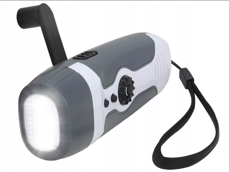 Wielofunkcyjna latarka Power Bank z generatorem
