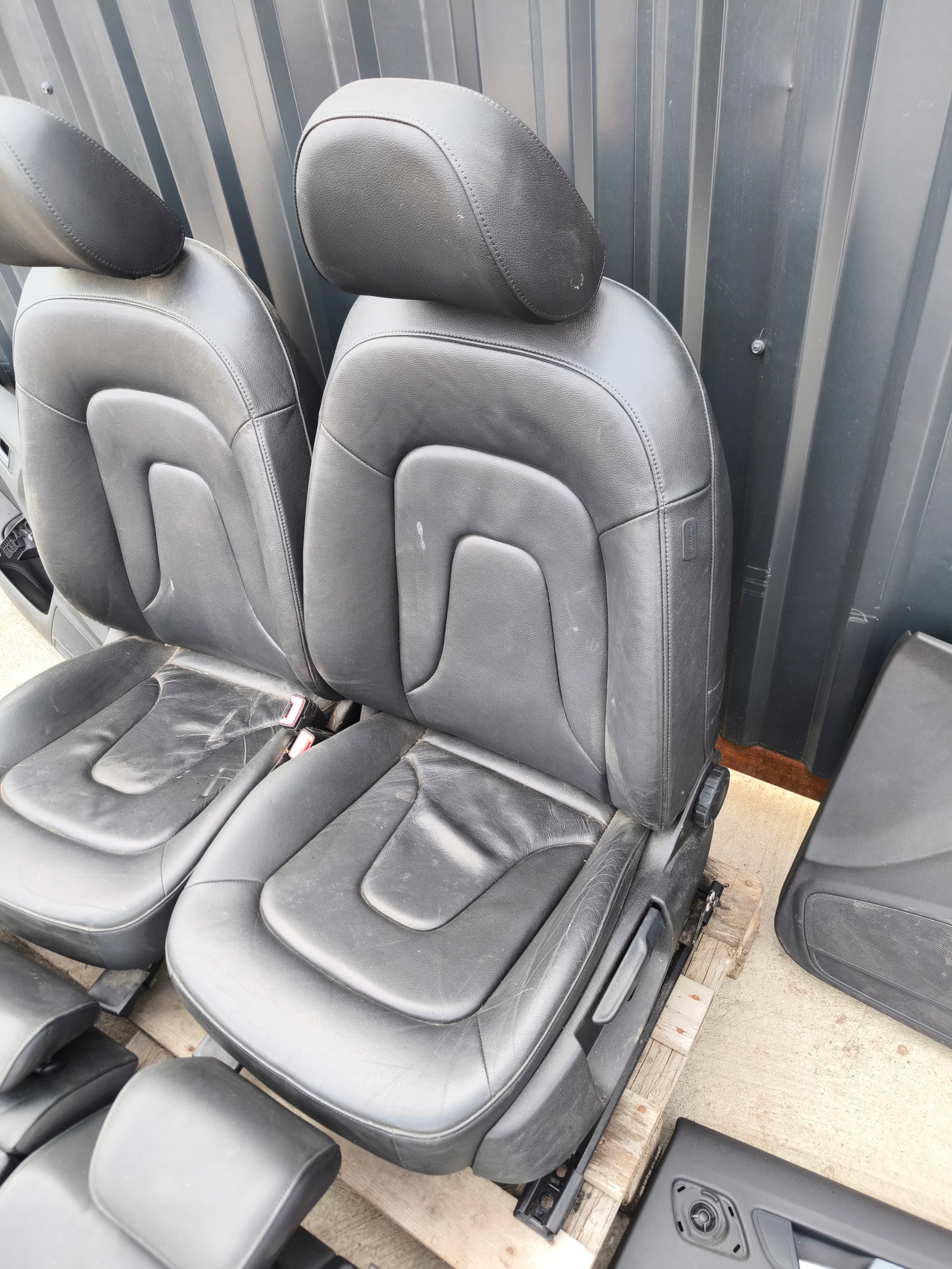 Sitz Sitze AUDI A4 B8 KOMPLET Leder ohne Hitzung !!! *2
