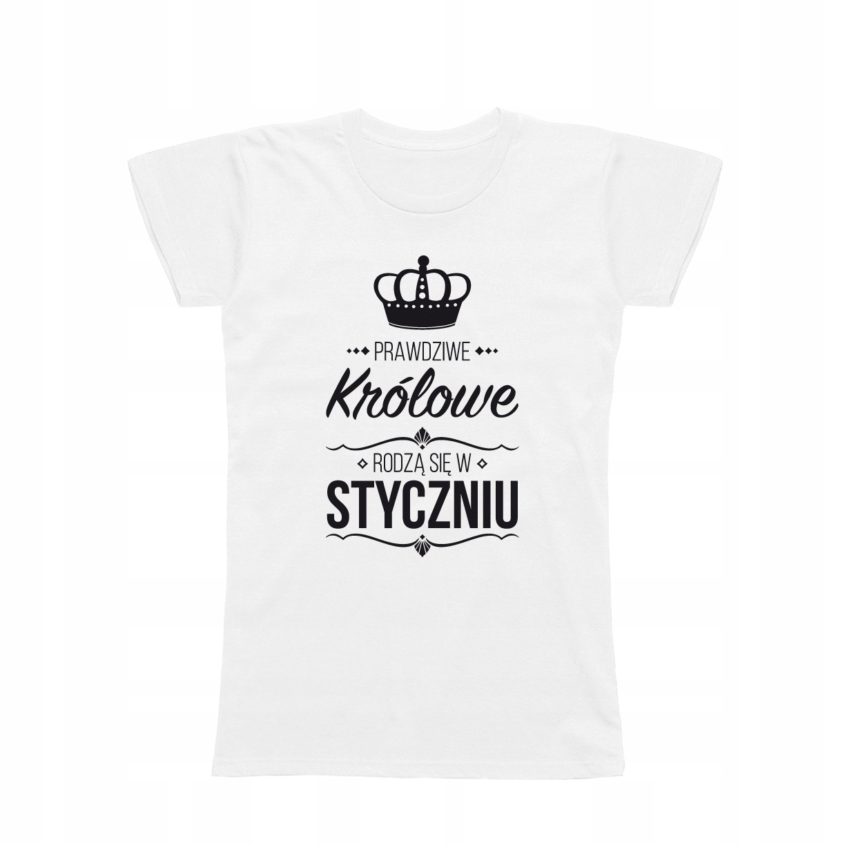

M - Koszulka T-shirt Styczeń Królowe Urodziny