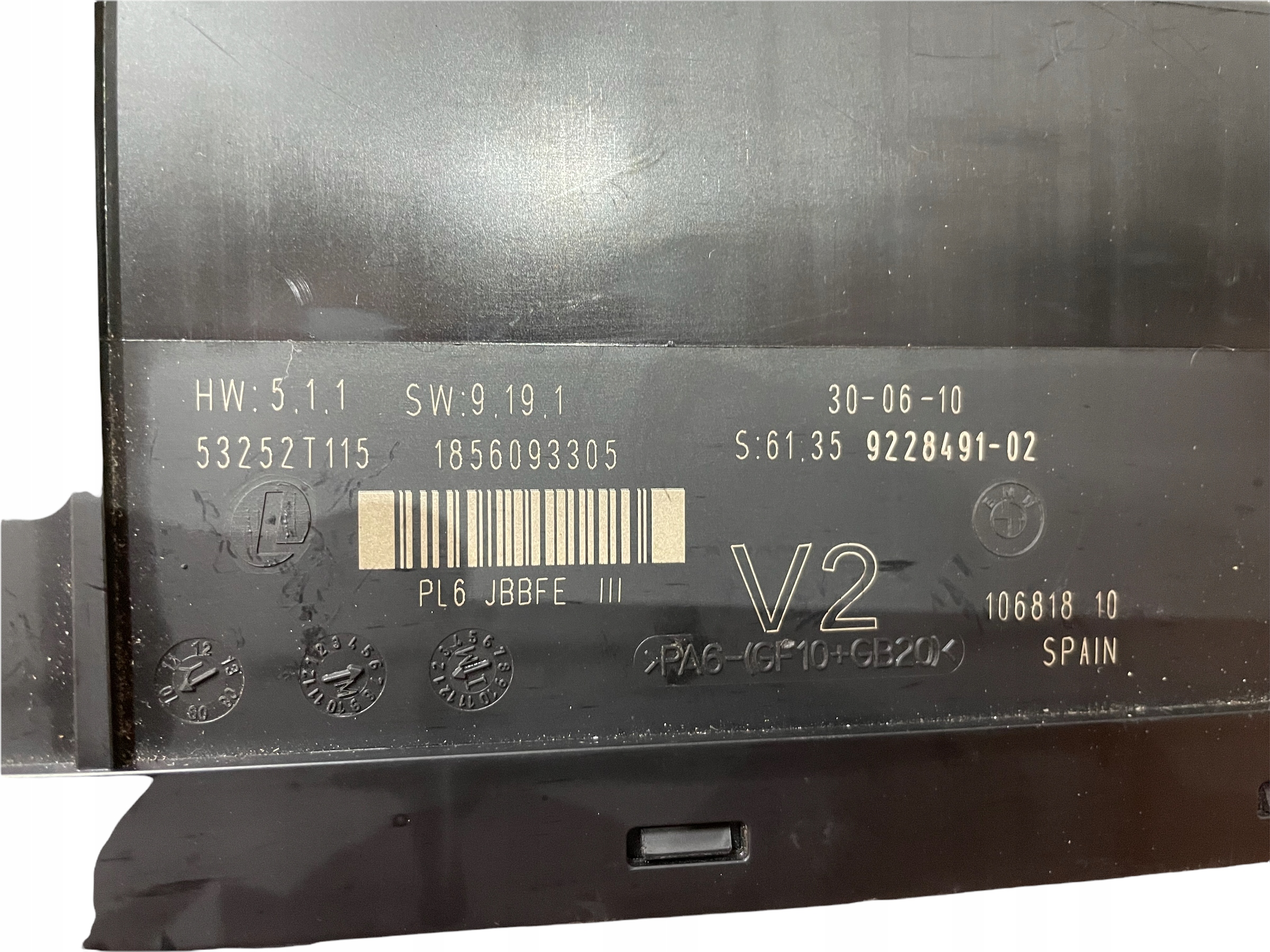 module control unit KOMFORTU BMW F10 F11 9228491