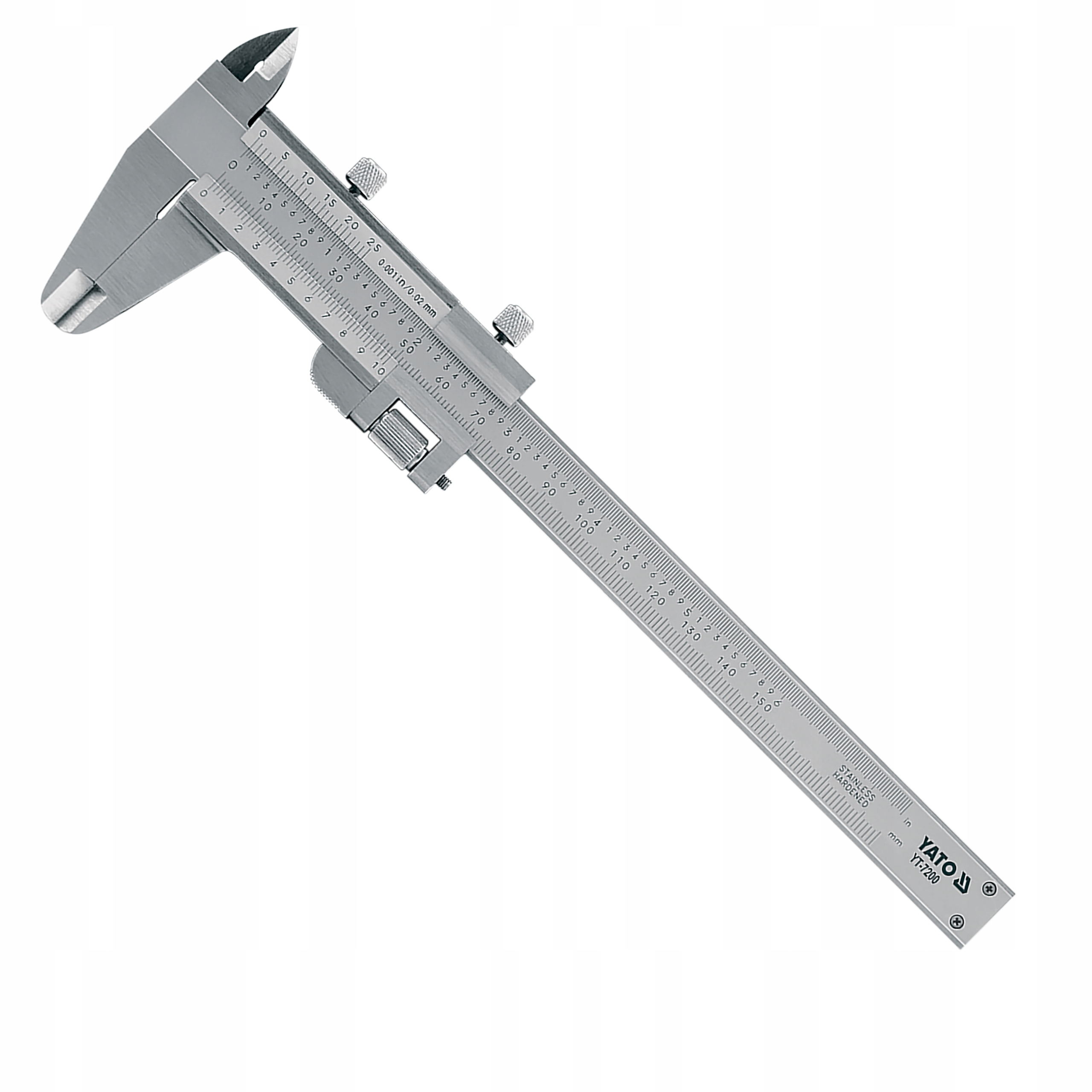 Posuvné Měřítko Yato 150 MM 0,02 MM Inox Analogové