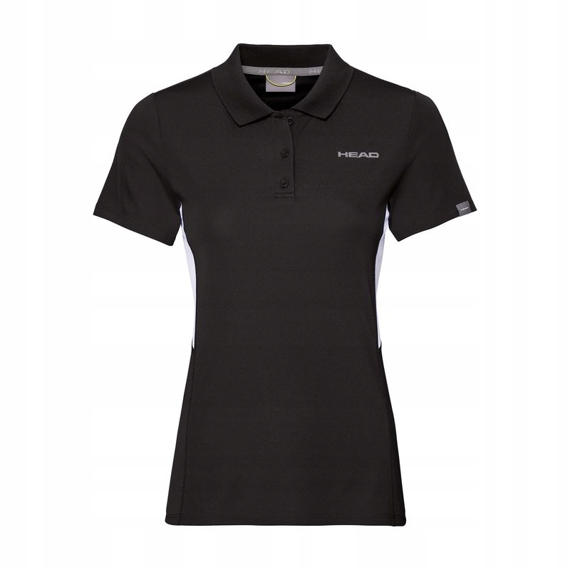 Dívčí sportovní tričko Head Club Tech Polo Černá 152
