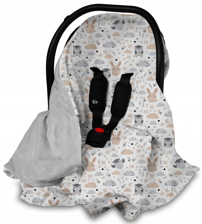 

Babymam Kocyk Otulacz Do Nosidełka Wózka Fotelika