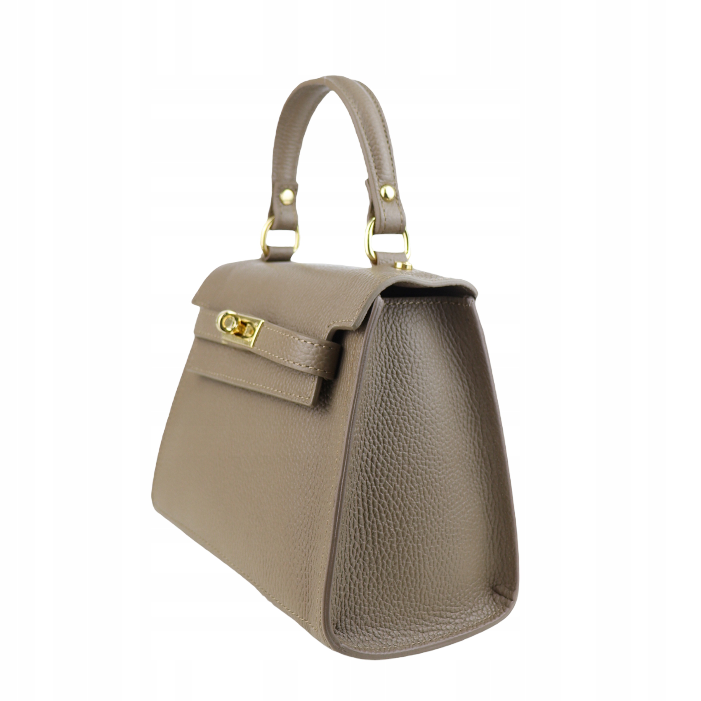 Torebka Skóra naturalna Bożena Cappuccino Stan opakowania oryginalne