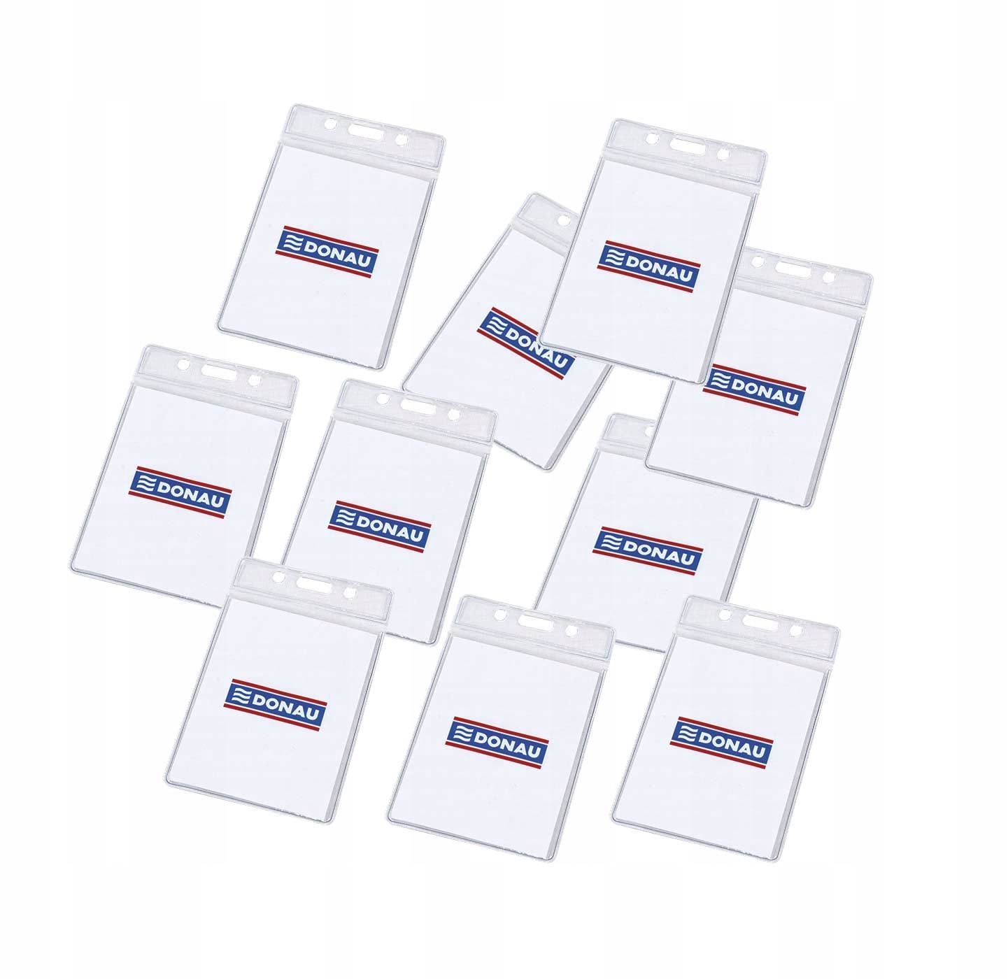 

Identyfikator otwór u góry transparentny 10 szt.