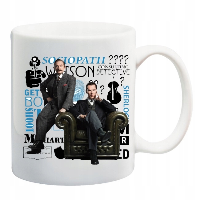 

Kubek Sherlock Holmes Detektyw Watson