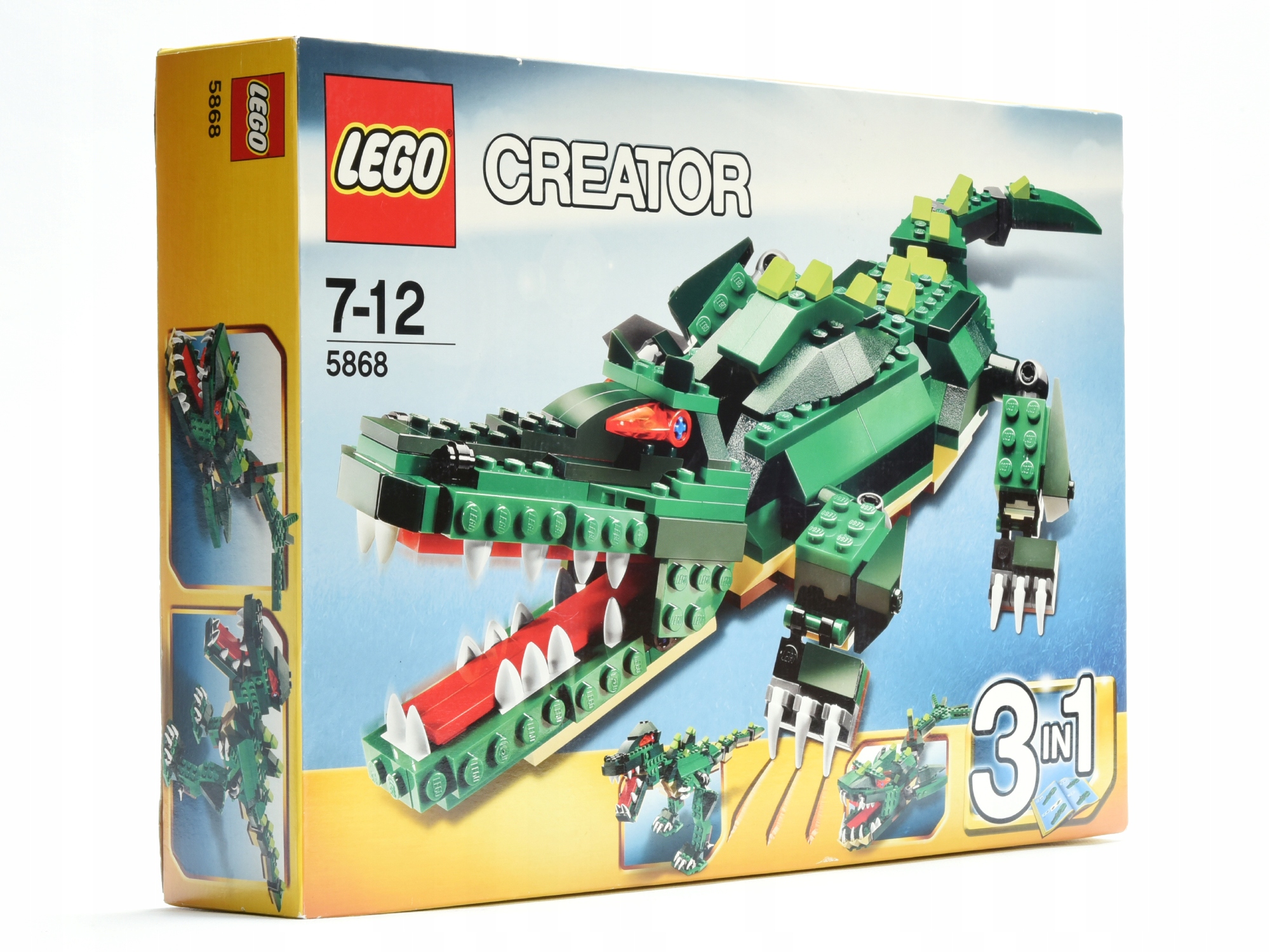 LEGO Creator 5868 Krokodýl Tyranosaurus MISB 2010 za 2296 Kč od Gdynia - - (13269510036)