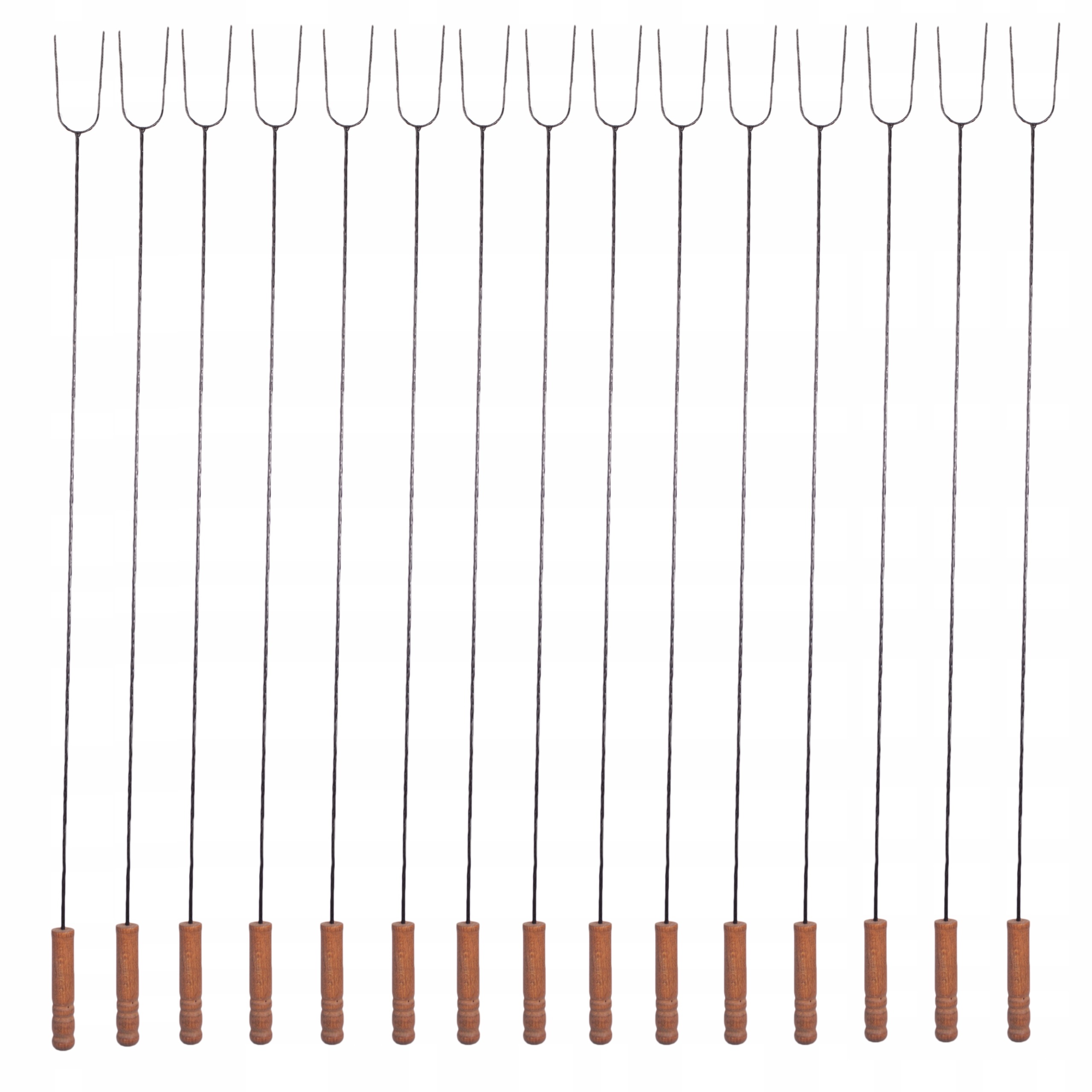 Widełki Kije Do Na Ognisko Ogniska Grilla Kijki 140CM 15szt
