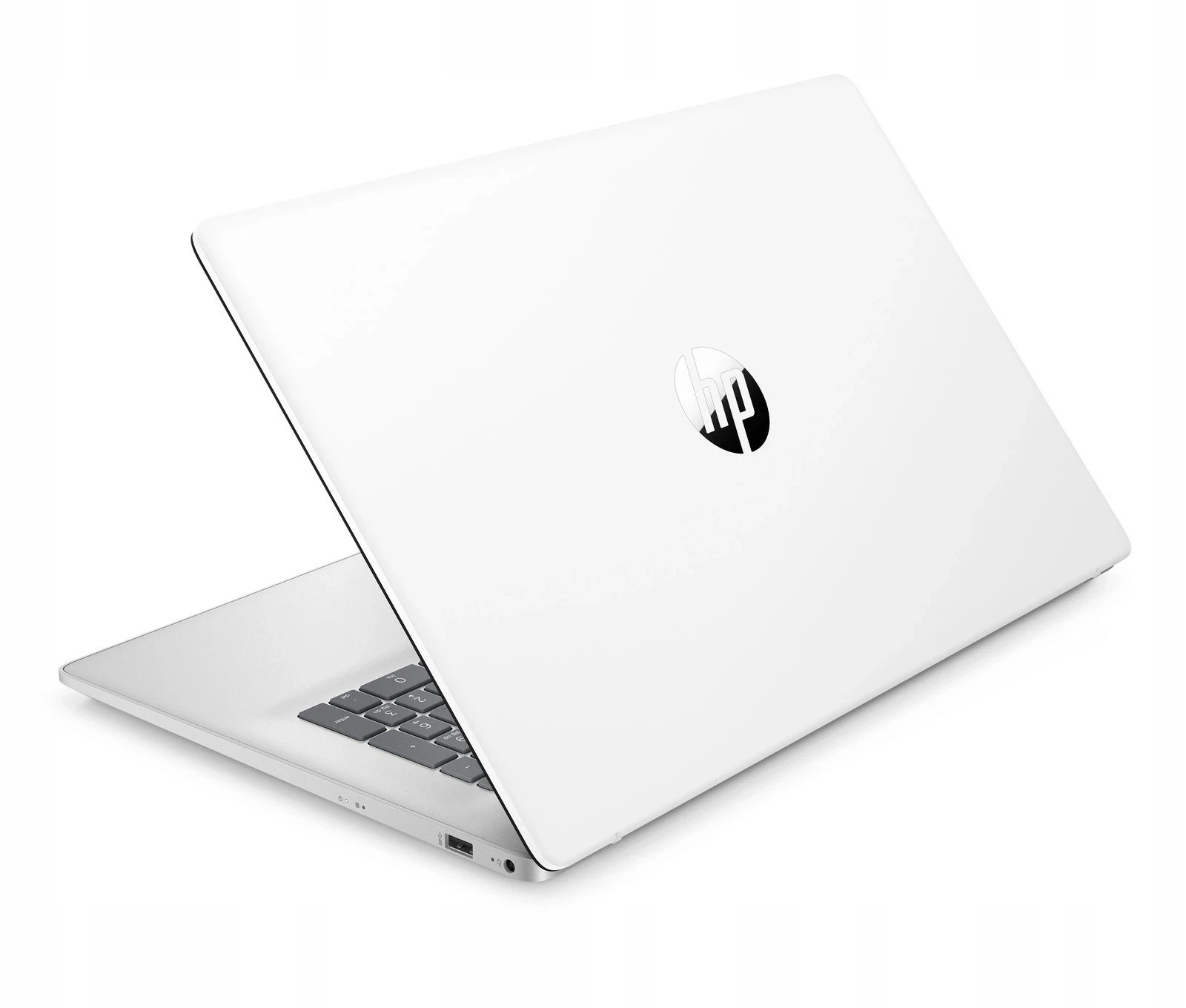 Bílý Notebook Hp 17 Intel N4120 pro výuku, 4 Gb, 128 Gb Ssd, Hd+, Windows 11