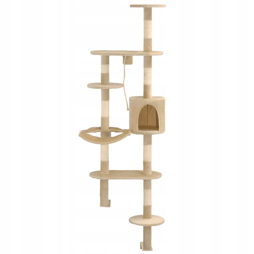 Levně Škrabací sloupek VidaXL 161 220 cm
