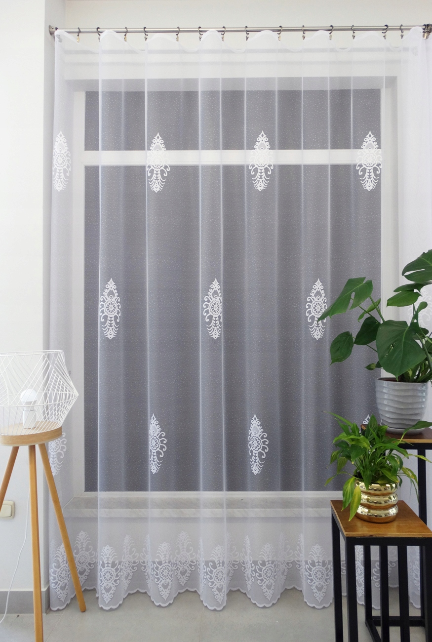 Mg Záclona Parzenica 36065 400x170cm hotová s řasící páskou M