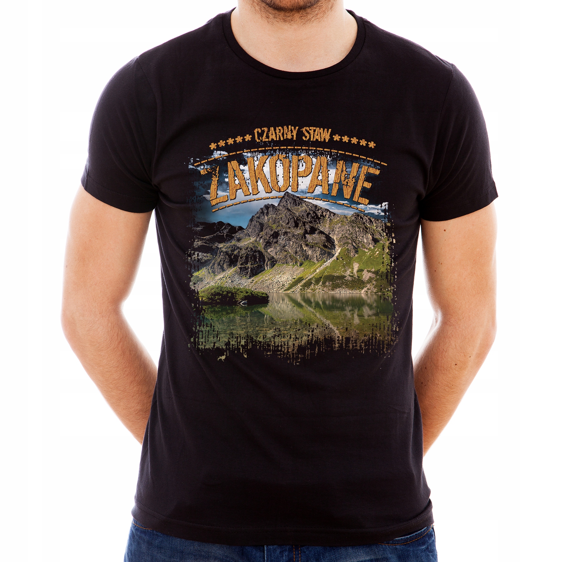 

Koszulka Zakopane Czarny Staw (M):: L,: czarny