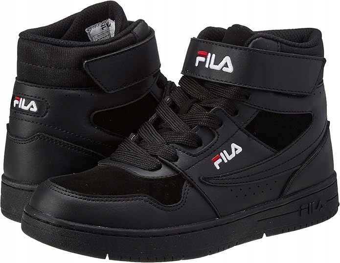 Fila Buty Sportowe Wysokie Sznurowane Czarne 34 J_d