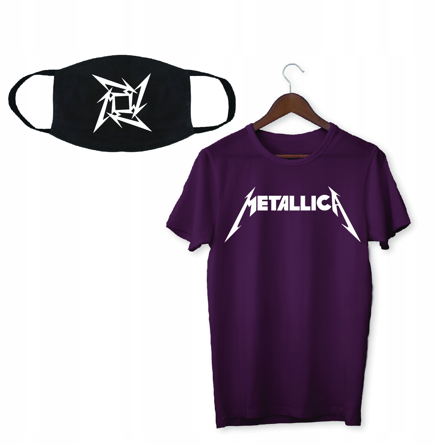 

Zestaw Maseczka I Koszulka Metallica Metalica