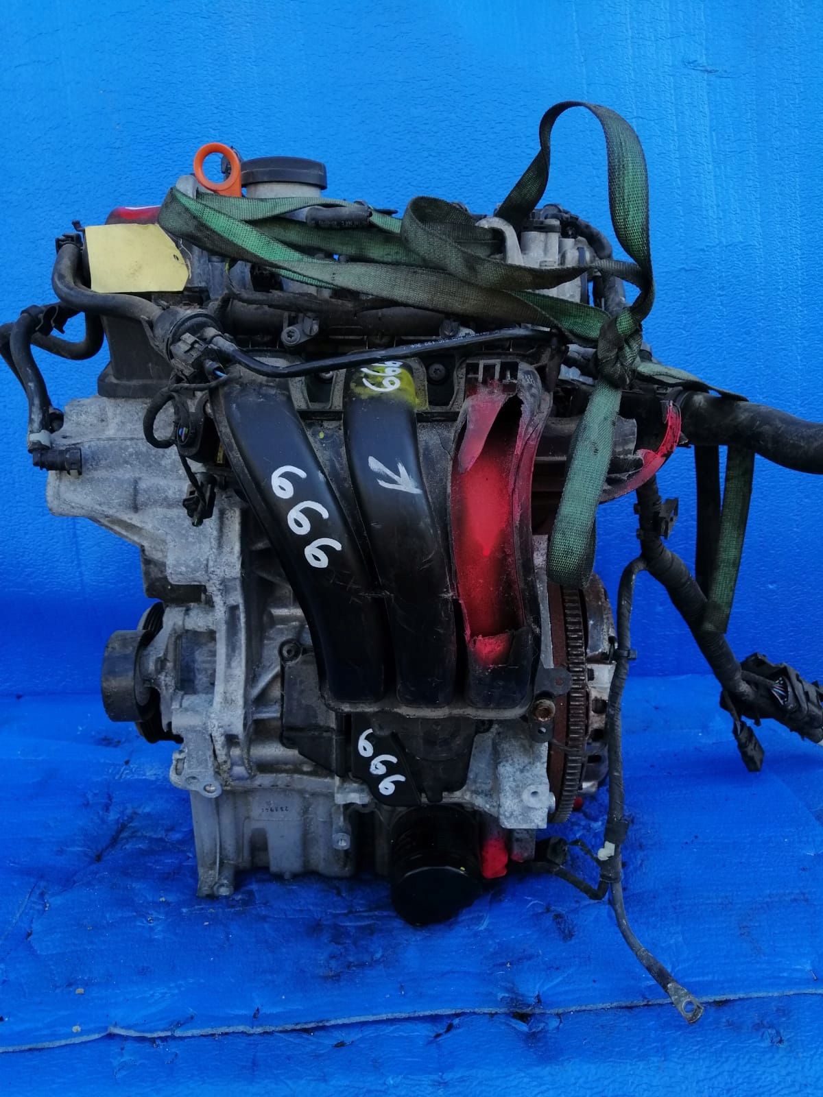 engine CHY VW UP POLO 6R 6C 1.0 MPI 17.500 km