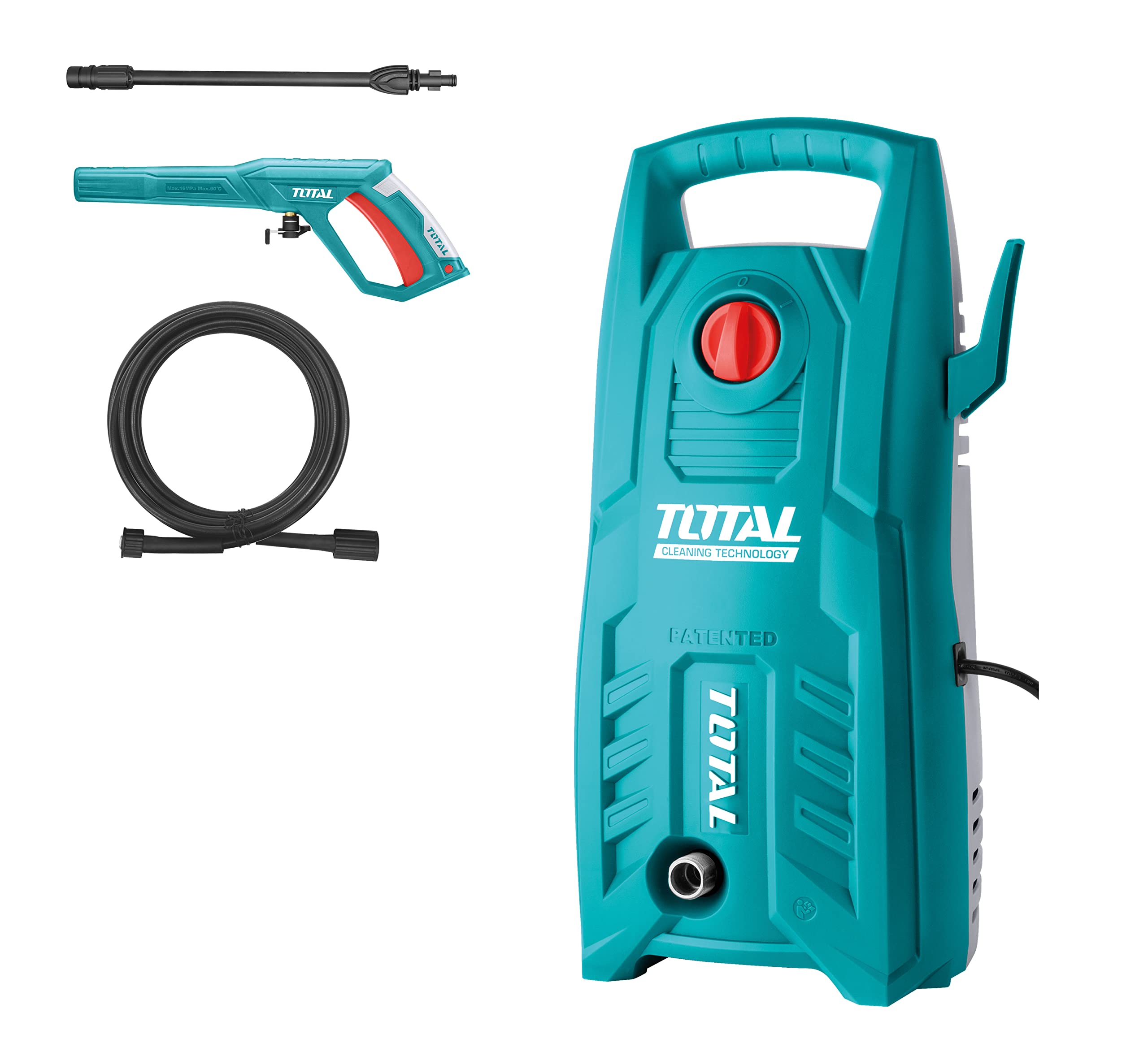 Vysokotlaký čistič Total TGT11316 čistič vysokotlaký, 1400W