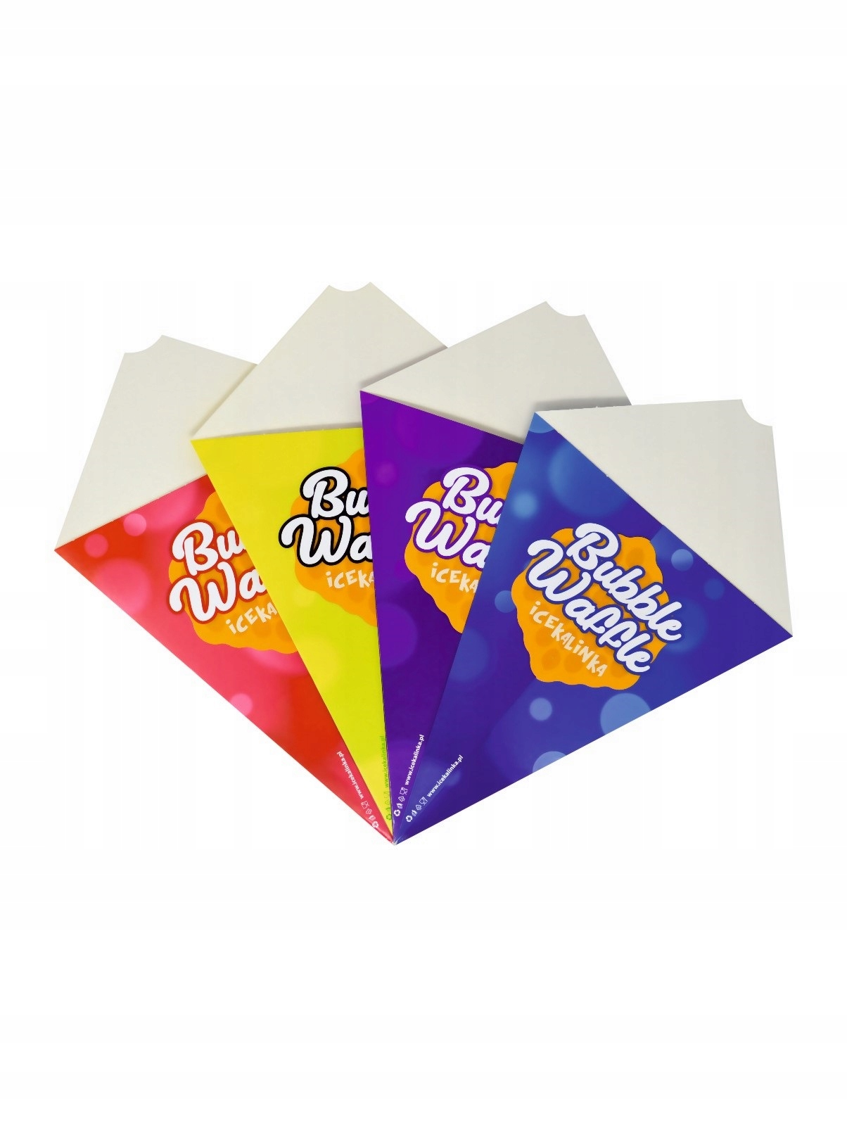 Rożki na gofry bąbelkowe Bubble Waffle 600szt. Kod producenta 0345ICK