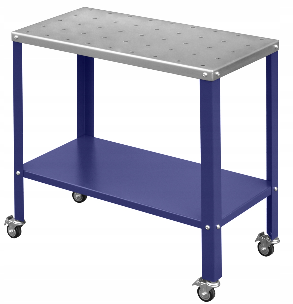 ПОТУЖНИЙ ТОВСТИЙ МОБІЛЬНИЙ ЗВАРЮВАЛЬНИЙ РОБОЧИЙ СТІЛ 500 КГ