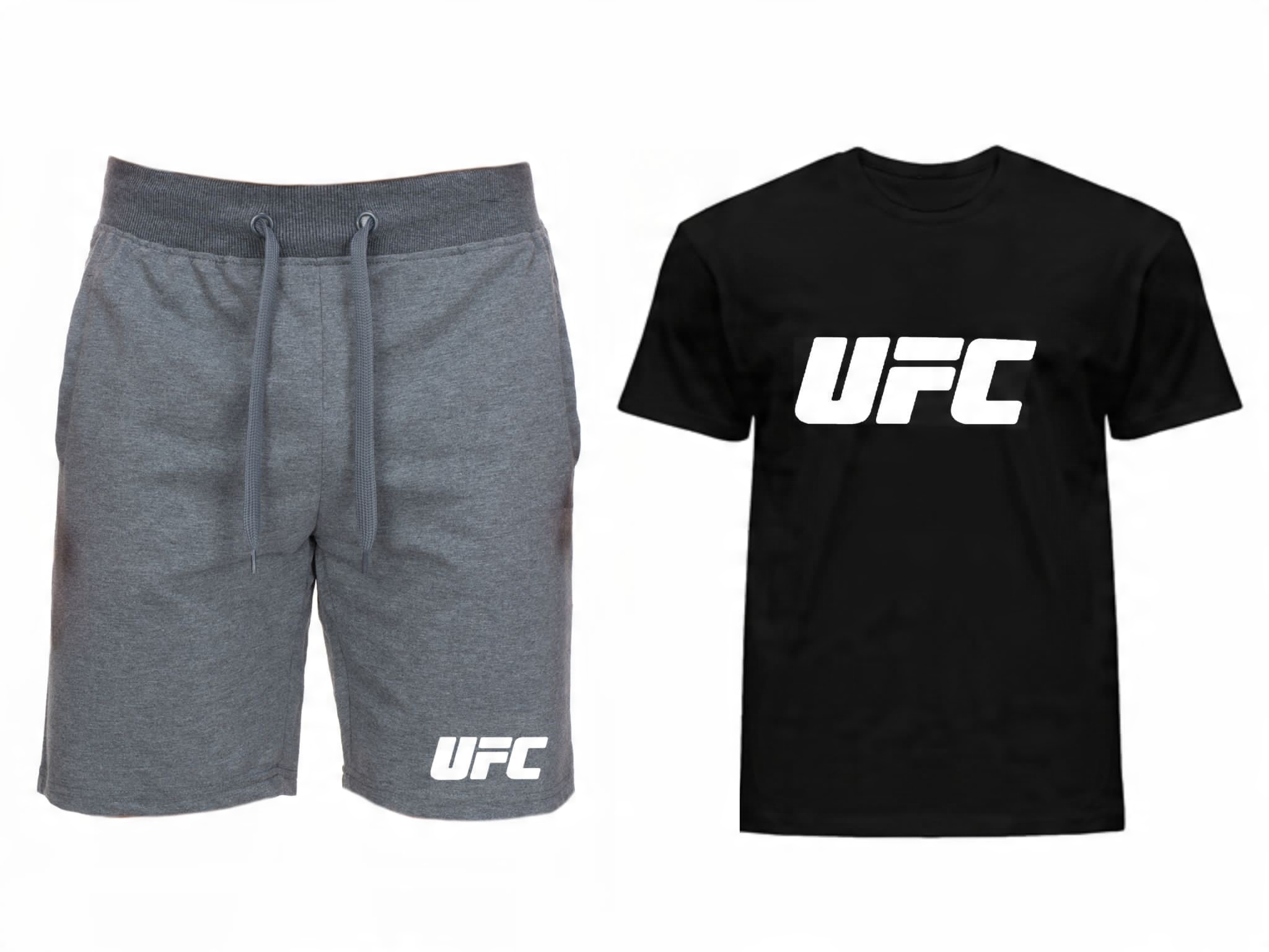

Komplet Tshirt + Krótkie Spodenki Ufc Męski M