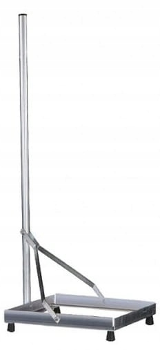 Maszt 1m Uchwyt Bezinwazyjny Stojak na Dach Tarasowy Obciążeniowy do Anten