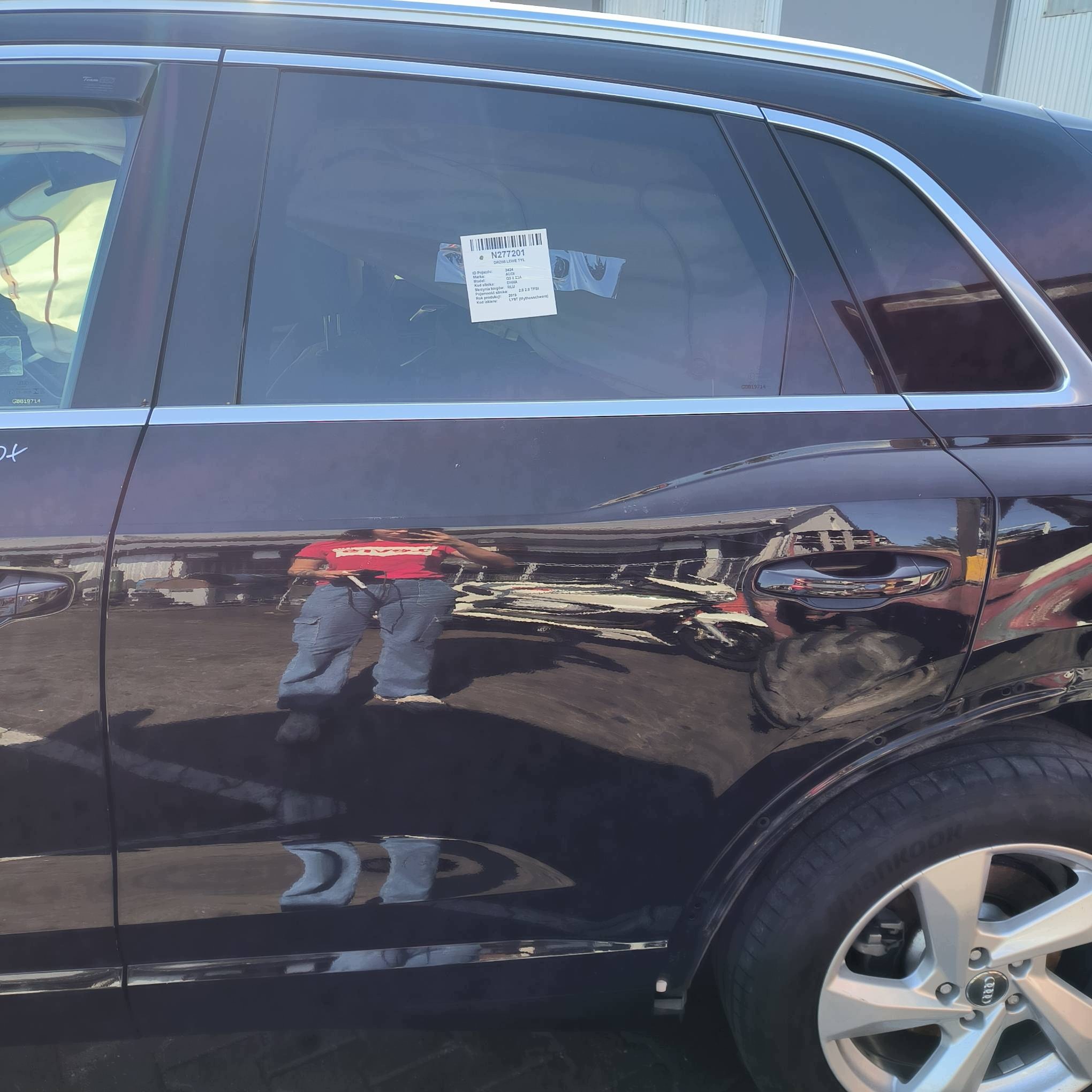 Tür links heck LY9T AUDI Q3 II 83A