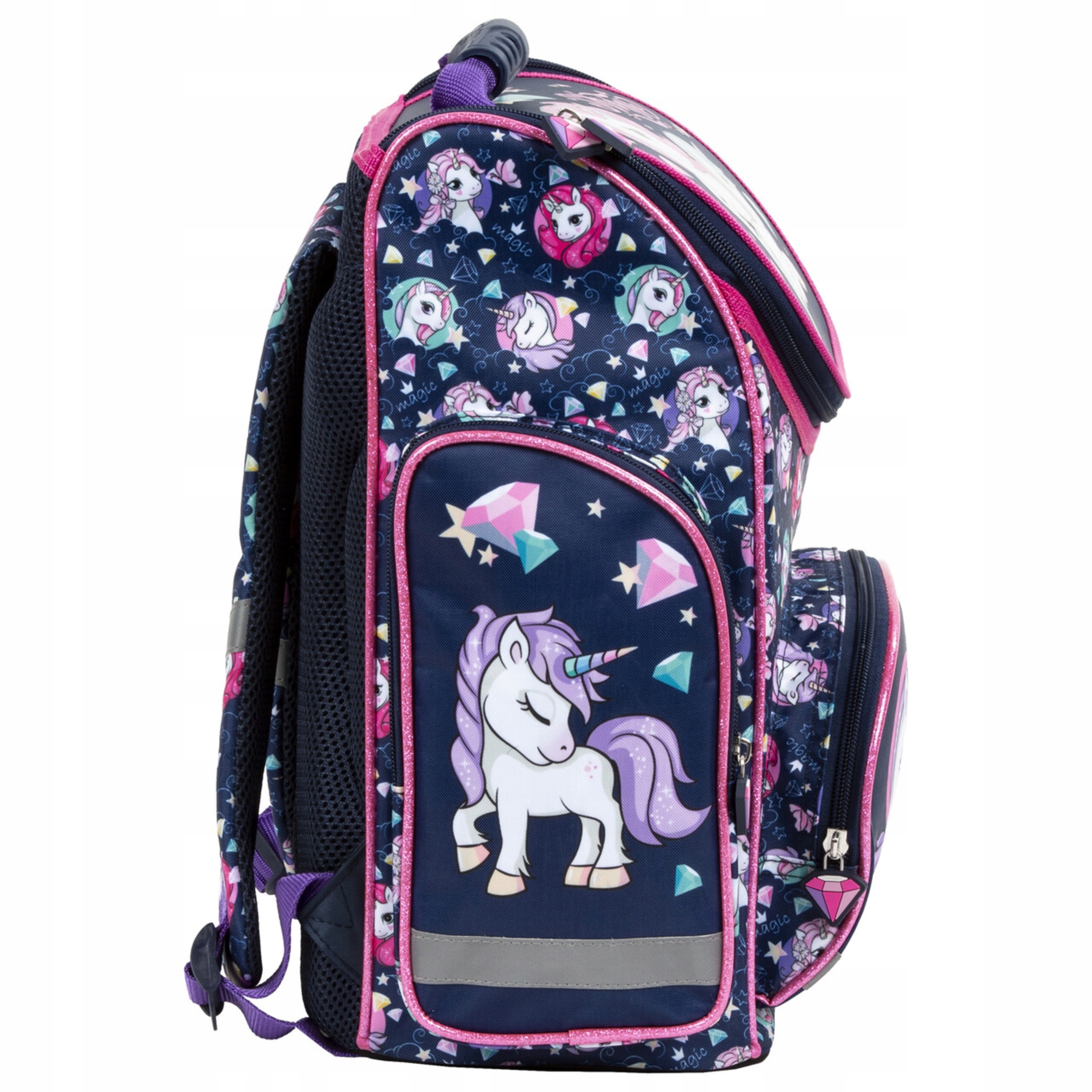 TORNISTER DZIEWCZĘCY JEDNOROŻEC ZESTAW 5el UNICORN Marka Derform