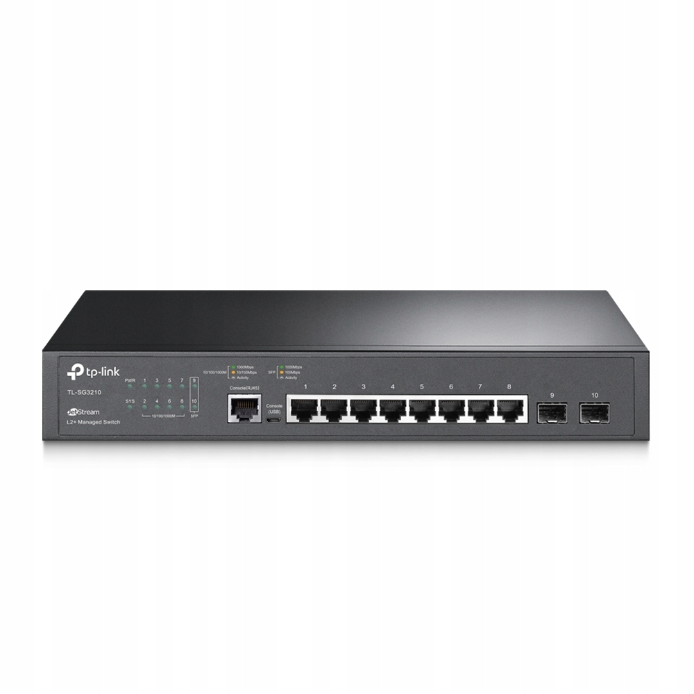 Switch Tp-link TL-SG3210 8x 10/100/1000Mb/s 2x Sfp