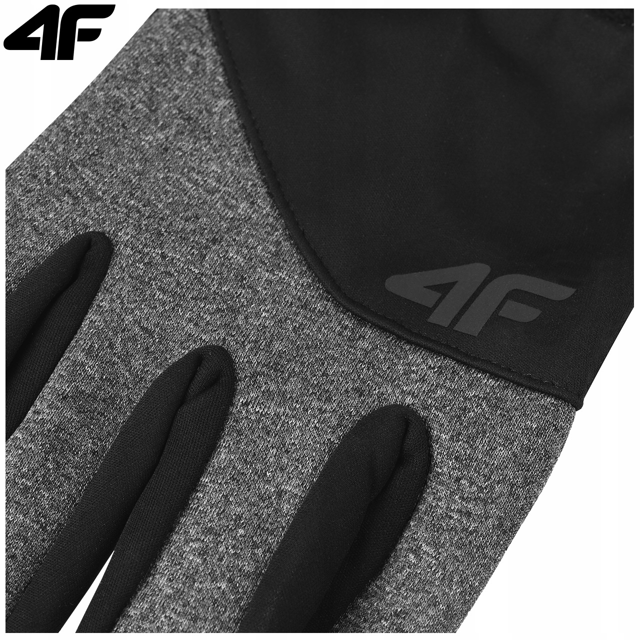 RĘKAWICZKI MĘSKIE DAMSKIE ZIMOWE DOTYKOWE DO SMARTFONU 4F SOFTSHELL M Cechy dodatkowe do ekranów dotykowych ocieplenie