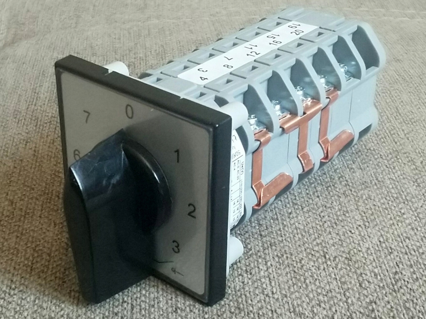 Przełącznik 8 poz. MIG 250 Geko SZL9-32/4 POLSKI !