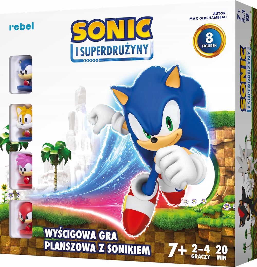 

Gra planszowa Sonic i superdrużyny