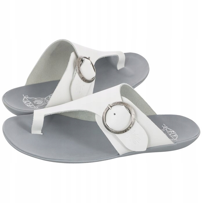 Japonské boty Fly London Mica P144758001 Bílé