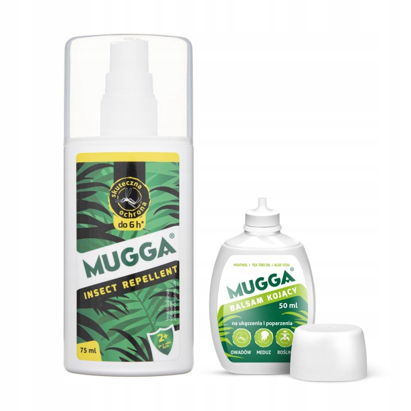 

Mugga Zestaw Balsam kojący spray na komary