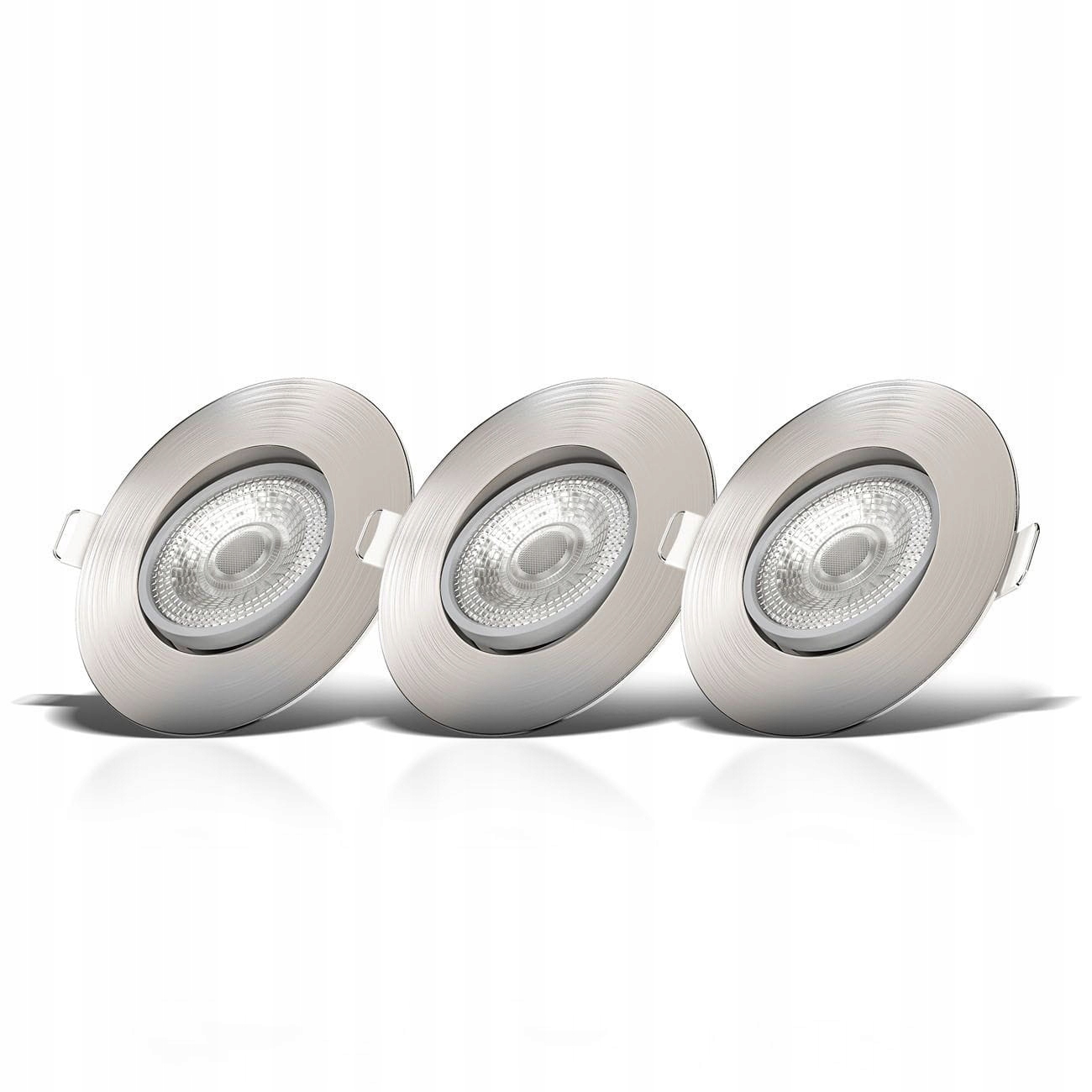 3x OCZKO WPUSTOWE LED 5W - GŁĘBOKOŚĆ 3cm - UCHYLNY