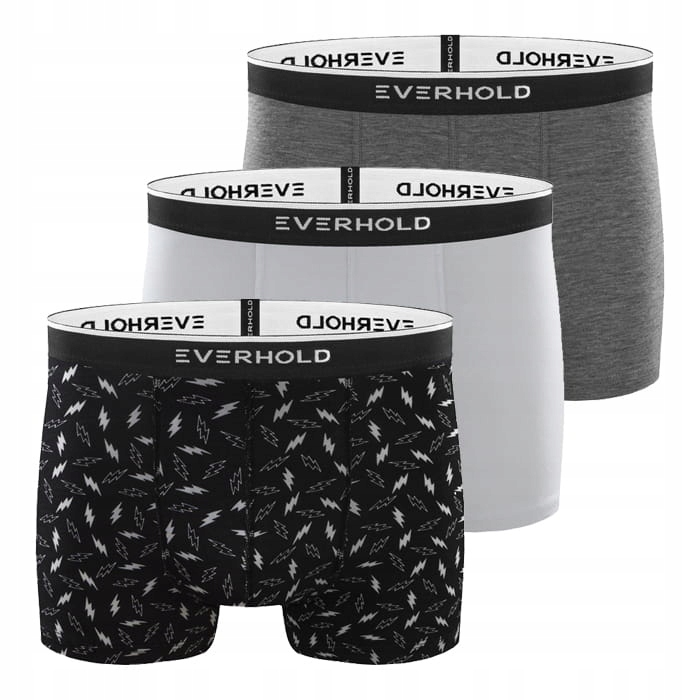 Sada 3 párů boxerek Em 7 XL