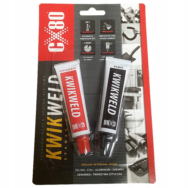 

CX80 Klej Do Metalu Kwik Weld Spawanie Na Zimno