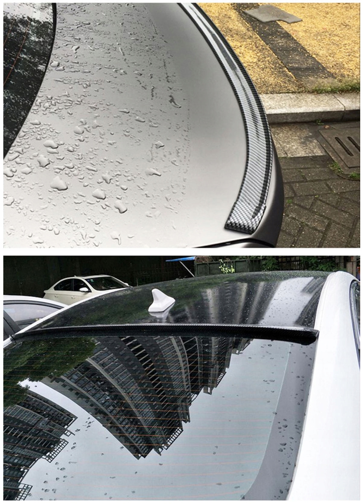 SPOJLER LOTKA NA KLAPĘ UNIWERSALNA SPOILER KLAPY BAGAŻNIKA KARBON Typ samochodu Samochody osobowe