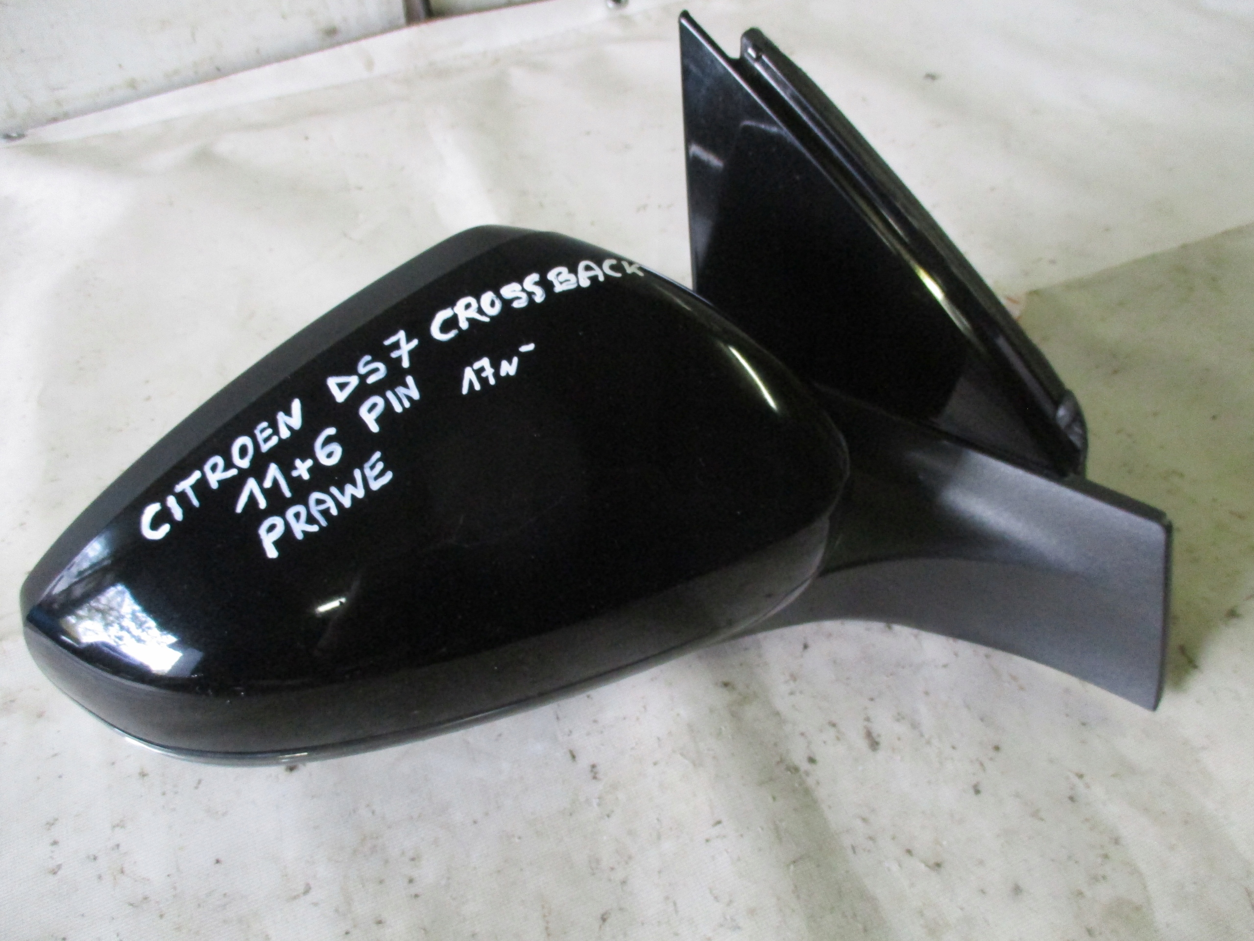 mirror right Citroen DS7 CR0SSBACK 17r- 11+6 PIN