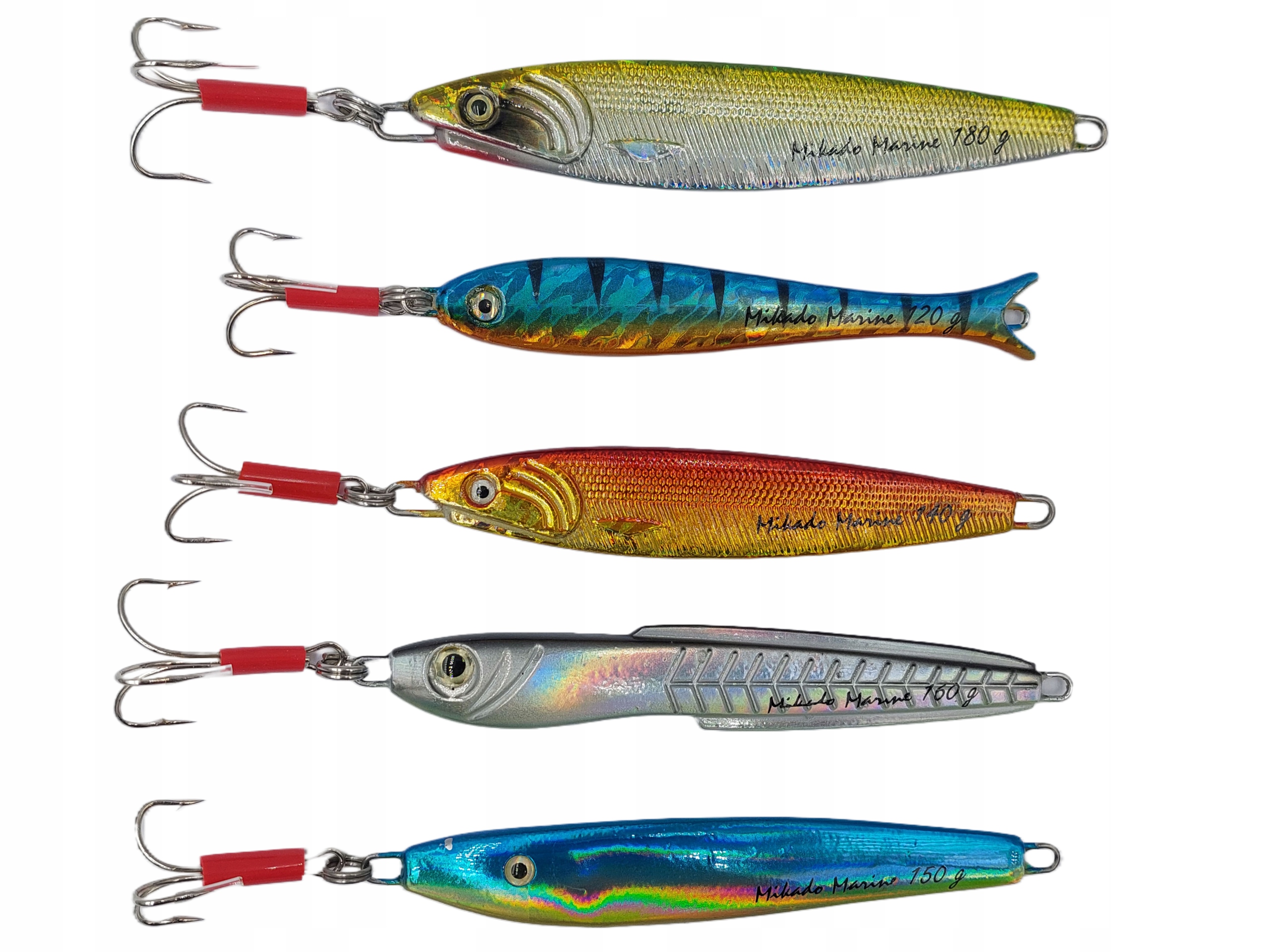 

5x Pilker Mikado na dorsza na morze Sea Mix