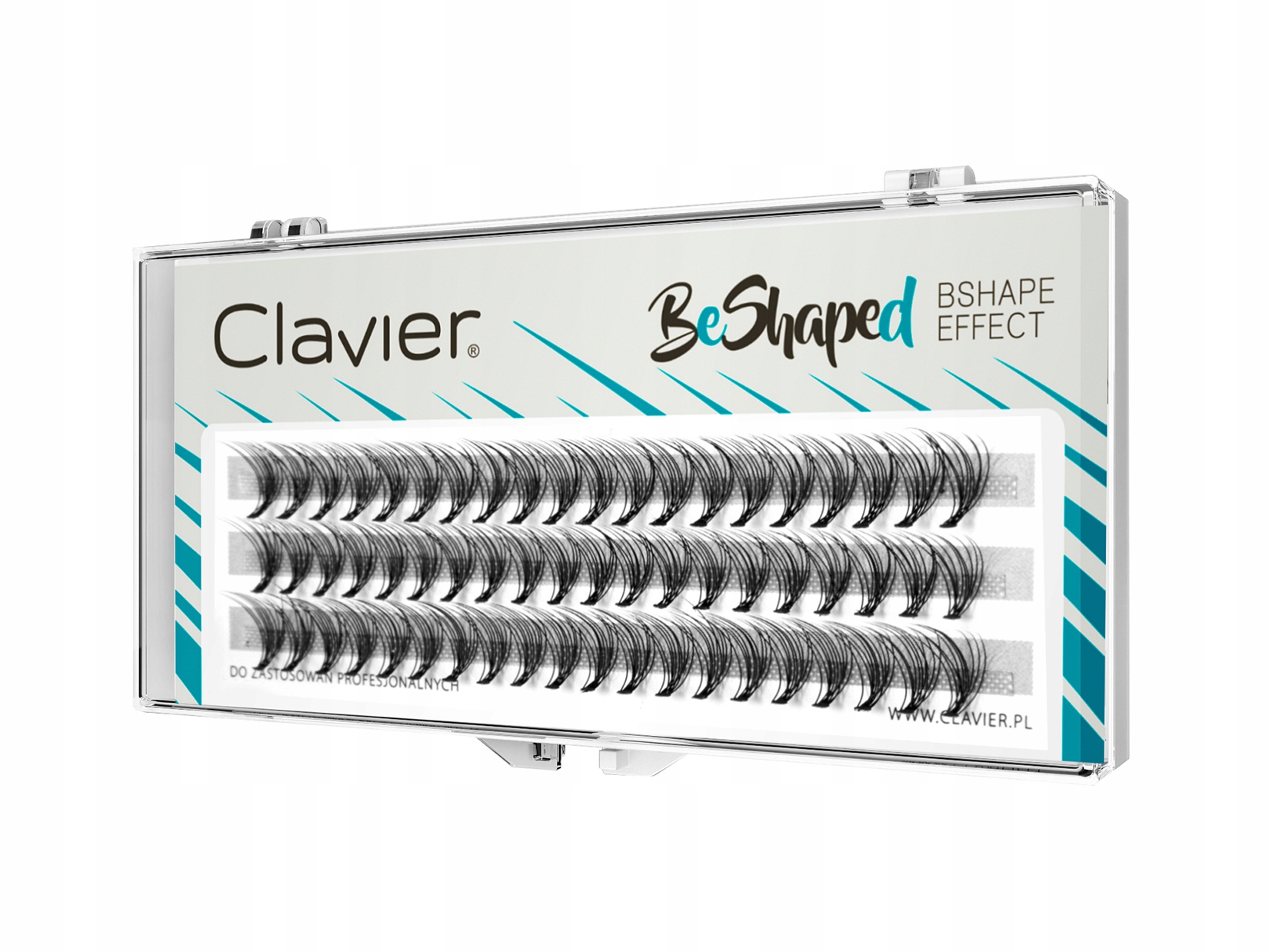 Clavier Kępki Rzęs BeShaped MIX 9-10-11mm, skręt B