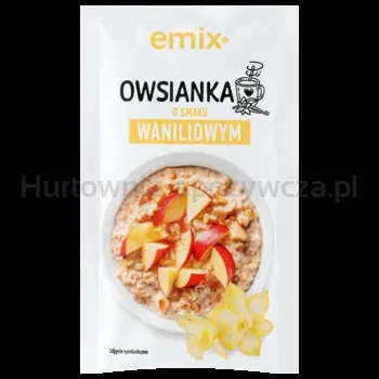 Levně Ovesná Kaše s vanilkovou příchutí emix 55 g
