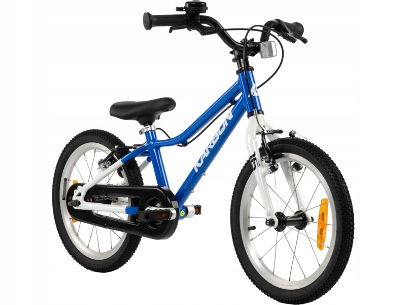 Rower dziecięcy Karbon Superlight 16 cali dla chłopca Niebieski