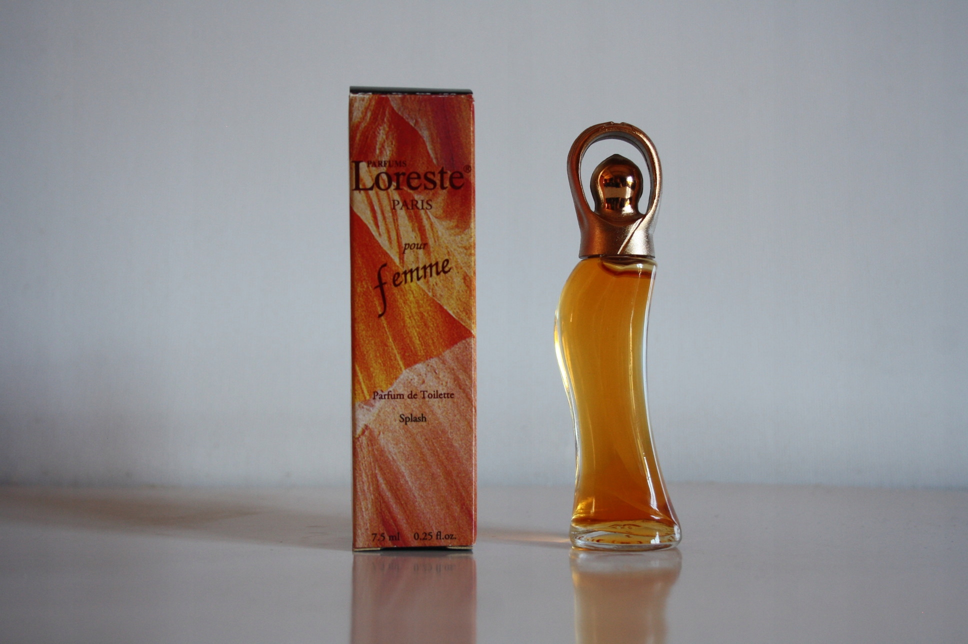 PERFUMY KOLEKCJONERSKA MINIATURA LORESTE LORESTE POUR FEMME EDT (7,5 ML)
