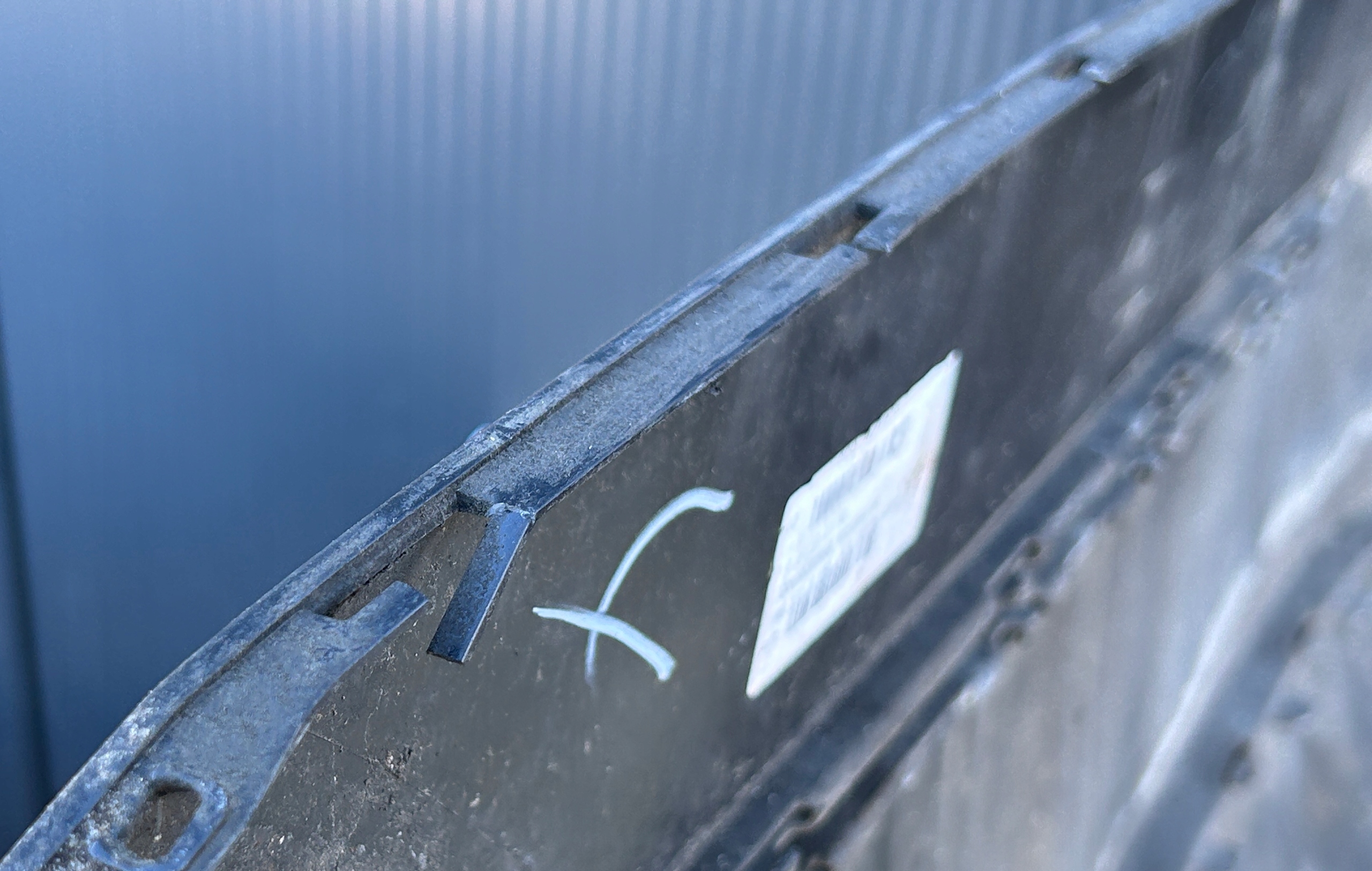 bumper rear part rear VW PASSAT B6 KOMBI PDC