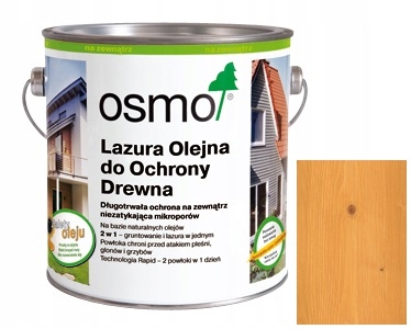 Osmo 731 2,5L Lazura na fasády Daglezja Wawa