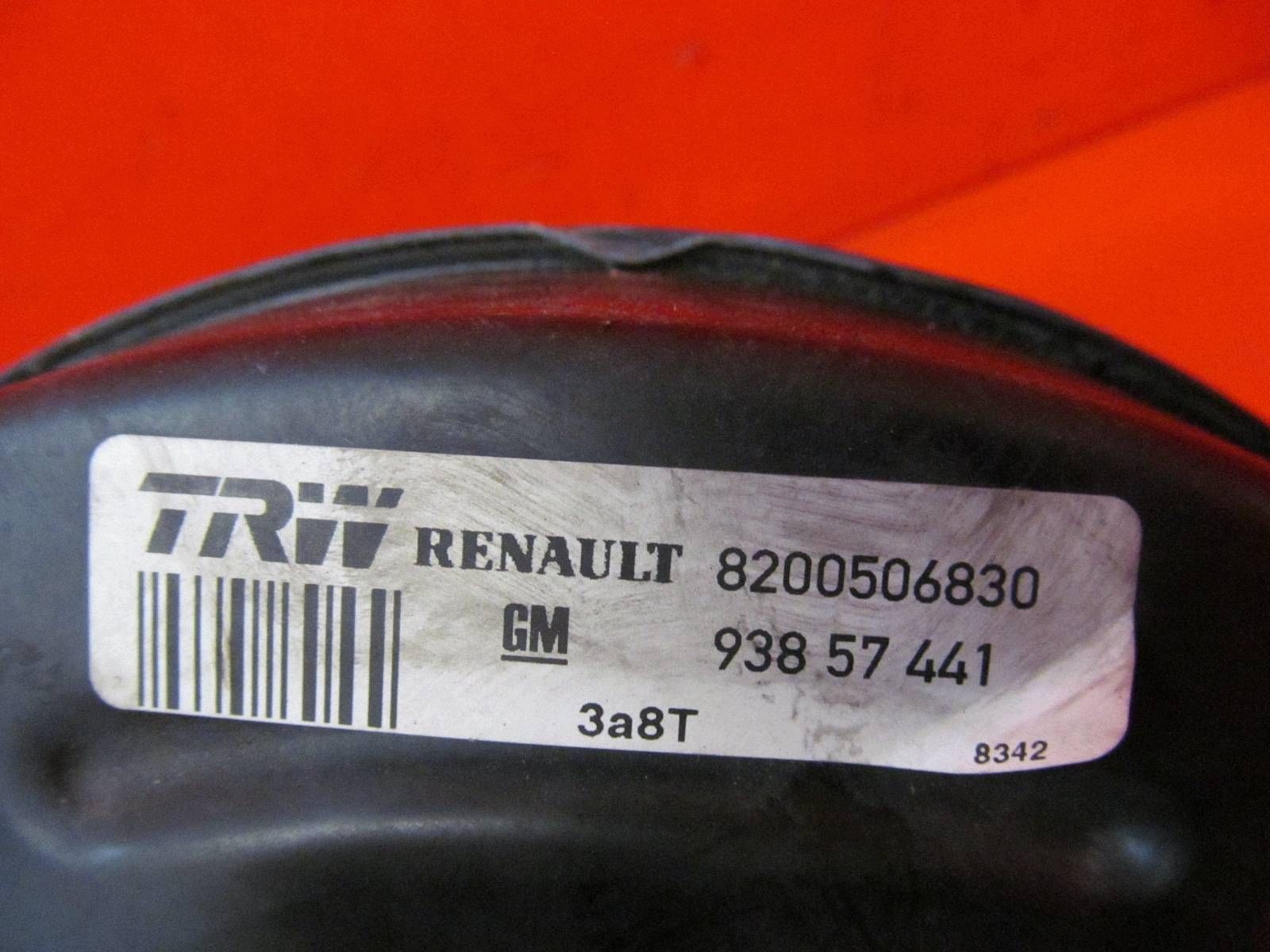 VIVARO A TRAFIC 2 II PRIMASTAR Servo bremsen Pumpe 8200506830 93857441